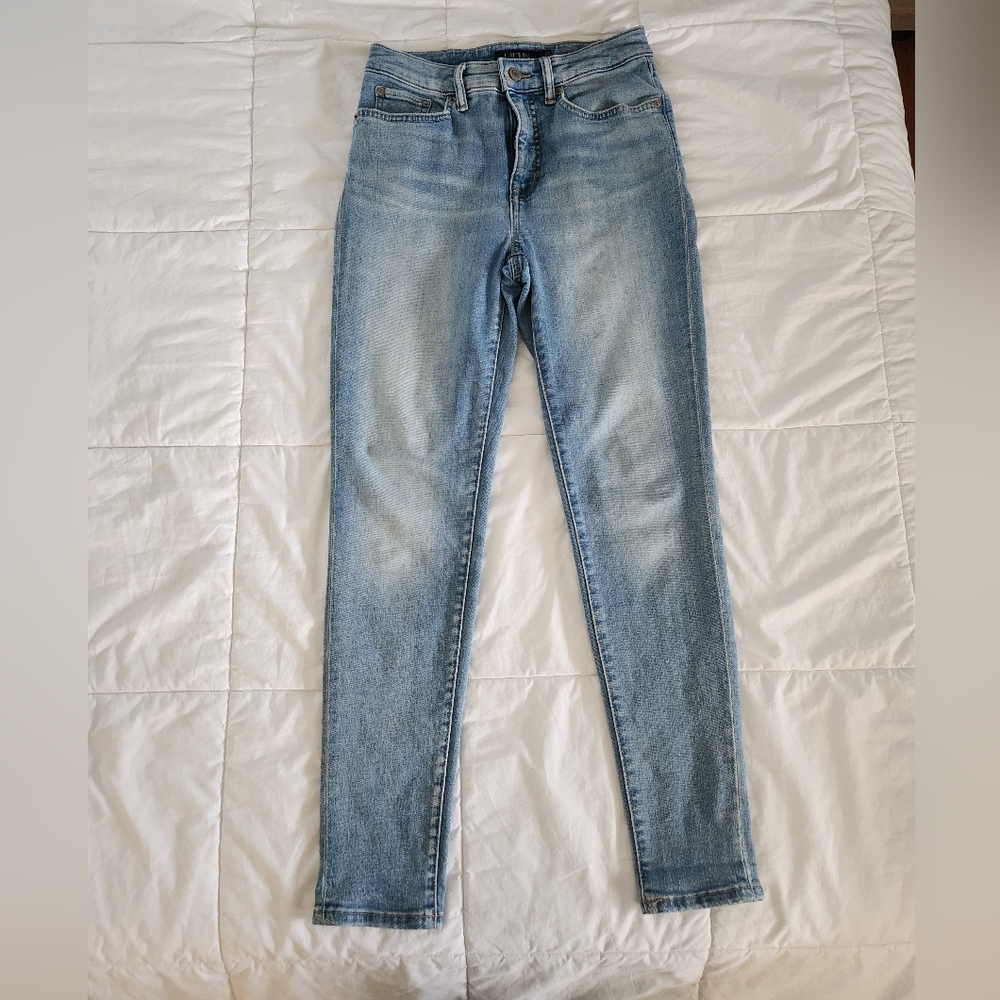 Lauren Ralph Lauren High Rise Skinny Ankle Jeans Size 2